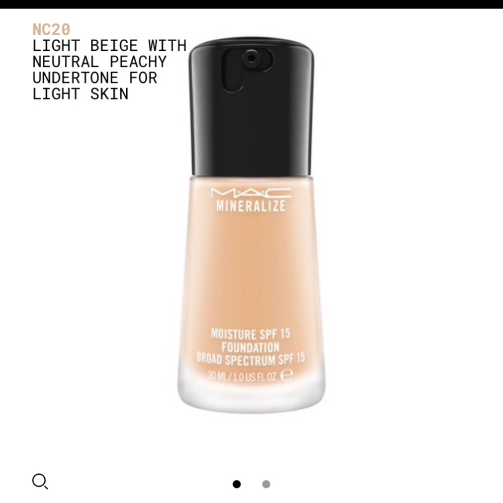 MAC foundation makeup